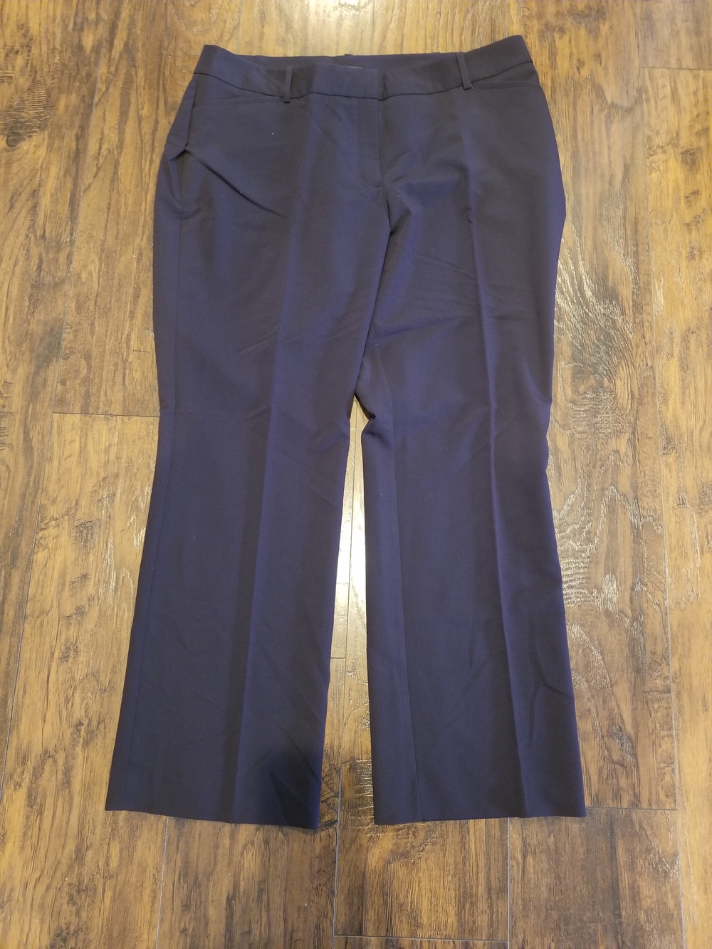 Worthington Navy Curvy-Fit Perfect Trouser 16S